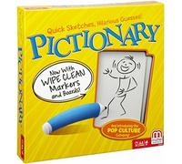 Mattel Games Pictionary Quick-draw Guessing Game, Adult and Junior Clues