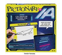 Mattel Games Pictionary Vs Artificial Intelligence French Board Game
