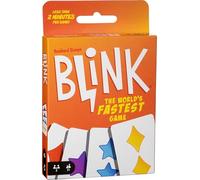 Mattel Games Reinhard Staupe's Blink Family Card Game, Travel-Friendly, with 60 Cards and Instructions, Great for 7 Year Olds and Up