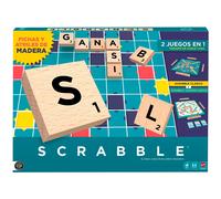 Mattel Games Scrabble Core Wood Board Game