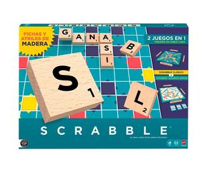 Mattel Games Scrabble Core Wood Board Game