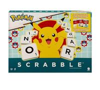 Scrabble Pokemon Word Board Game Includes 50 Challenge Cards