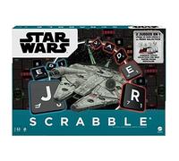 Mattel Games Star Wars Scrabble + Uno Minimalist Free Board Game