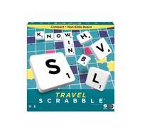 Mattel Games Scrabble Travel Game, Portable and Compact, 2-4 Players, Include...