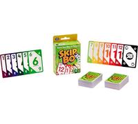 Mattel Games Skip-Bo Card Game for Kid, Adult & Family Nights, Color Blind Accessible Deck for 2 to 6 Players Ages 7+, JMM20