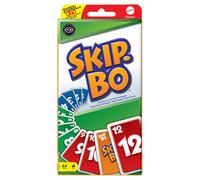 Mattel Games, SKIP-BO Card Games for ages +7, card sequencying family game fr...