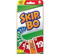 Mattel Games, SKIP-BO Card Games for ages +7, card sequencying family game from UNO creators, 52370