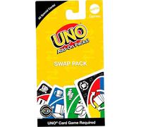 Mattel Games UNO Add-On Swap Pack for Kids and Adults for Family Game Night, Use as a Travel Game or Engaging Gift for Kids, 2 to 10 Players, Ages 7 and Up, JCV59