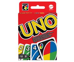 Mattel Games UNO, Classic Card Game for Kids and Adults for Family Game Night, U