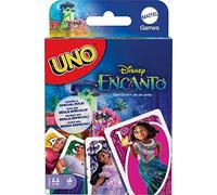 Mattel Games UNO Disney Encanto Card Game for Kids, Adults, Families & Game Nights, Deck & Special Rule Inspired by The Movie, 2 to 10 Players