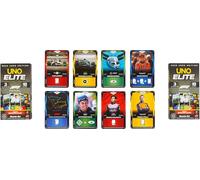 Mattel Games UNO Elite Formula 1 Booster Set 2 Pack with 60 Elite Action Cards, 2025 Core Edition, JLV45