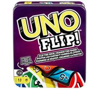 Mattel Games UNO Flip Tin Box Card Game - GDG37 NEW FREE SHIPPING