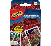 Mattel Games UNO Masters of the Universe - MOTU-Themed Family Card Game - 112 Cards - Dynamic Graphics - Unique Power of Greyskull Card Included - Gift for Kids 7+