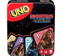 Mattel Games UNO Masters of the Universe Movie Card Game in Decorative Tin With Movie-Inspired Deck for Kids, Teens, Grown-Ups, Family Nights, Parties, Travel & Camping, 2-10 players ages 7+, JNP53