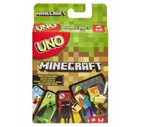 Mattel Games UNO Minecraft Card Game for Kids, Adults, Families & Parties, Deck