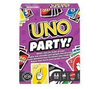 Mattel Games UNO Party Card Game, Ages 7+, Players 6-14 | With Large Deck & Special Rules for Large Groups on Kid,& Family Nights, JJV58