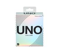 Mattel Games Uno Platinum Edition Card Game | Premium Card Stock with Holographic Foil for Kids, Teens and Family Game Nights., HPY61
