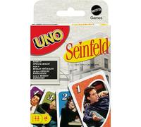 Mattel Games UNO Seinfeld Card Game for Kids, Adults & Family Nights with Collectible Deck & Special Rule Inspired by The TV Show