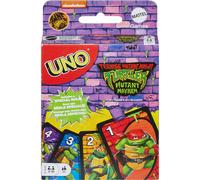 Mattel Games UNO Teenage Mutant Ninja Turtles Mutant Mayhem Card Game for Kids & Family Nights, Parties, Travel, Camping & More