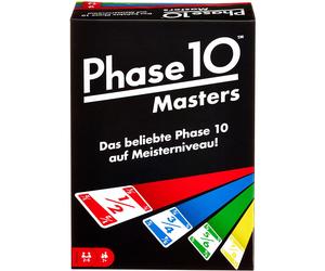 Mattel Gaming Phase 10 Masters Card Game 2 - 6 Players
