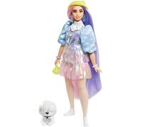 Barbie Extra Shimmery Doll with Puppy