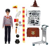 Mattel Harry Potter Toys, Platform 9 3/4 Journey to Hogwarts Doll Set