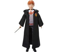 Mattel Harry Potter Toys, Ron Weasley Fashion Doll in Removable Signature Hogwarts Uniform With Wand Accessory, Inspired By The Movie, JGM20