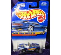 Mattel Hot Wheels 1998 1:64 Scale Race team Series IV Blue Shelby Cobra 427 S/C Die Cast Car 3/4 by Hot Wheels