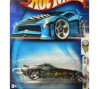 Mattel Hot Wheels 2004 First Editions 1:64 Scale Black F-Racer Die Cast Car #030 by Mattel
