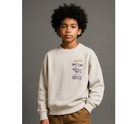 Mattel® HOT WHEELS boy's sweatshirt marl beige