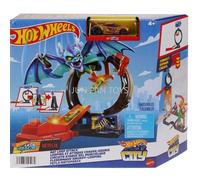 Mattel Hot Wheels City Bat Loop Attack Track Set Kids Car Toys Birthday Gift