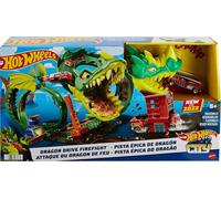 Hot Wheels Dragon Drive Firefight Playset