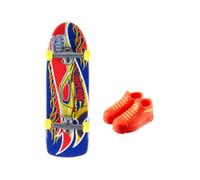 Mattel - Hot Wheels Mini Skateboard Includes Shoes Assorted Models, Multicoloured (HNG20)