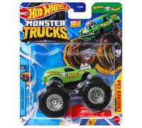 Mattel Hot Wheels Monster Trucks Collectible Toy 1:64 Scale Diecast Model Vehicle - Crash Legends 4/6 Poison Pinto - HTM31