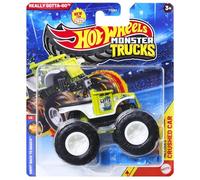 Mattel Hot Wheels Monster Trucks Collectible Toy 1:64 Scale Diecast Model Vehicle - HWMT Back to Basics 1/6 Really Gotta-Go - JCD65