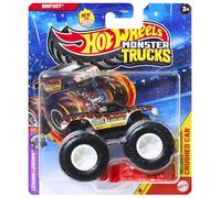 Mattel Hot Wheels Monster Trucks Collectible Toy 1:64 Scale Diecast Model Vehicle - Leading Legends 1/7 Bigfoot - JCD86