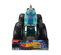 Hot Wheels Monster Trucks Toy Truck, Colossal Mega-Wrex Fan-Favorite Character with Big Wheels & Bright Detail, Monster Trucks Live, JJN47