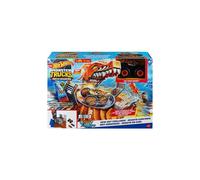 Mattel Hot Wheels Monster Trucks Shark Spin Out Playset Toys