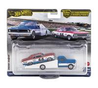 Mattel Hot Wheels Team Transport '66 Chevelle with '72 Chevy Ramp Truck Toys New