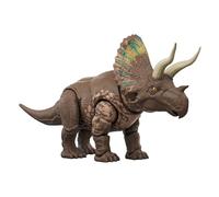 Mattel Jurassic World Big Action Eotriceratops Dinosaur Figure for Kids Moving