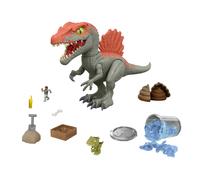 Mattel Jurassic World Cage Crasher Spinosaurus Dinosaur Action Figure & Unboxing