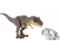 Mattel Jurassic World Camp Cretaceous Dinosaur Toy, Stomp 'n Escape Tyrannosaurus T Rex Action Figure with Stomping Motion
