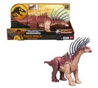 Mattel Jurassic World: Chaos Theory Netflix - Gigantic Trackers Bajadasaurus Action Figure Dinosaur Toy with Rampage Neck Attack, Evolution Spikes, Tail Whip, Digital Play, Ages 4 Years & Up, HTK80