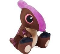 Mattel Jurassic World: Chaos Theory Parasaurolophus Dinosaur Plush Toy with Glowing Feature Floppy Legged 10-inch Soft Doll Collectible