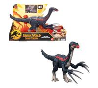 Mattel Jurassic World Chaos Theory Slash N Roar Therizinosaurus Dinosaur Action Figure Toy, Attack Claws & Sound, Digital Play, JCG17