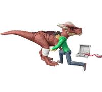 Mattel Jurassic World: Chaos Theory Storypack, Human & Dinosaur Action Figure Defender Pack, 3.75-inch Scale Posable Kenji & Stygimoloch & 2 Accessories