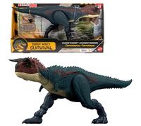 Mattel Jurassic World Dinosaur Action Figure, Running & Biting Carnotaurus with Roar Sounds, Charge N Chomp, Digital Play, JKG85