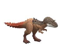 Mattel Jurassic World Dinosaur Figure Toy, Gigantic Thrashers Large Gorgosaurus with 2 Attack Action & Evolve Feature, Digital Play, JKL86