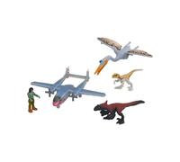 Jurassic World Dominion MINIS Flight Or Fight Figure 5 Pack Official Mattel