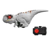 Mattel Jurassic World Dominion Uncaged Click Tracker Atrociraptor Ghost Interactive Toy Dino Motion & Sound Clicker Control